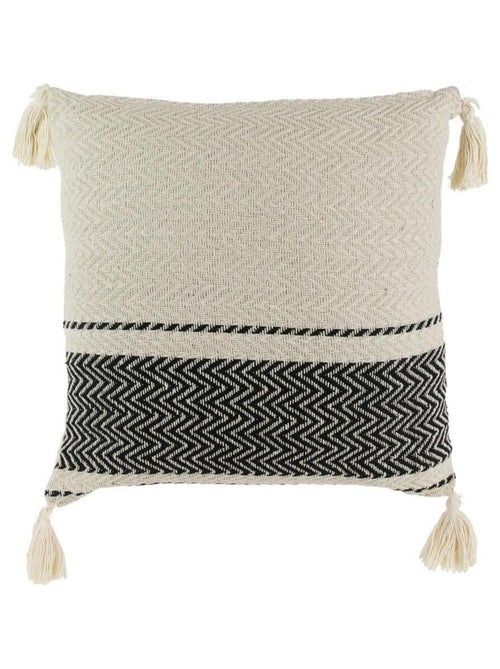 Coussin 40x40 Ethnique rayures - Kiabi