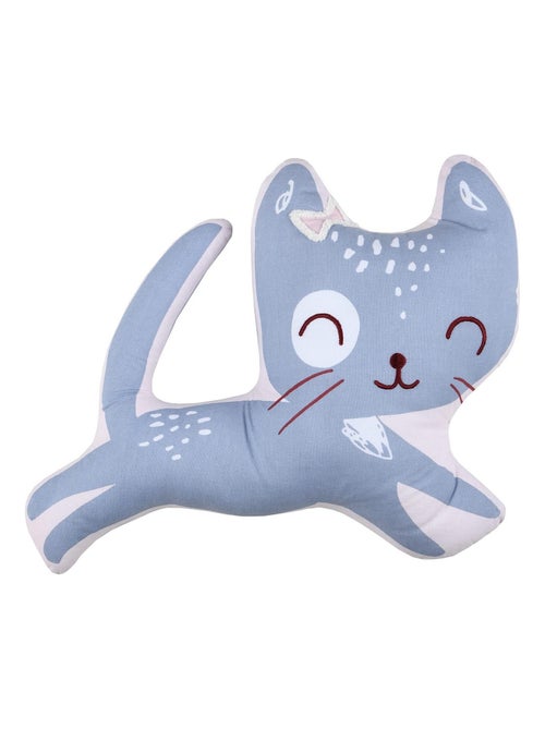 Coussin 45 cm Zoeline forme de chat - Kiabi