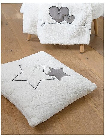 Coussin 45 x 45 cm sherpa doux reves
