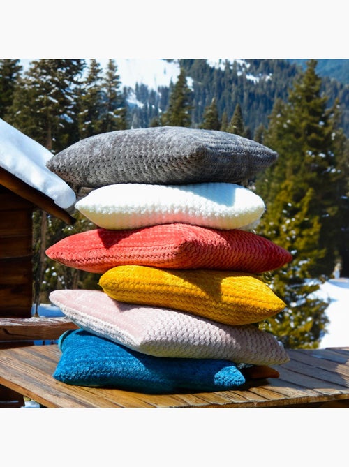 Coussin 45x45 cm COCOONING, par Soleil d'Ocre - Kiabi