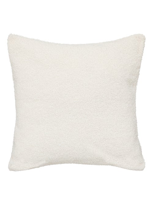Coussin à bouclettes format carré - Kiabi