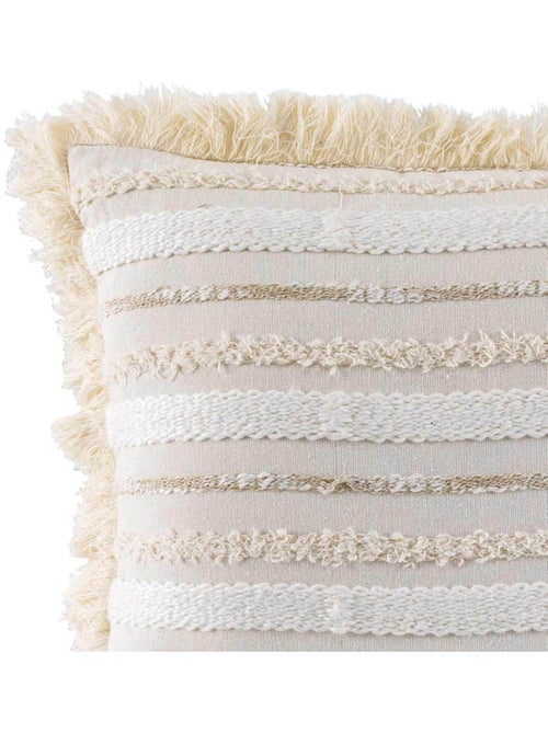Coussin a franges Atlase - Kiabi