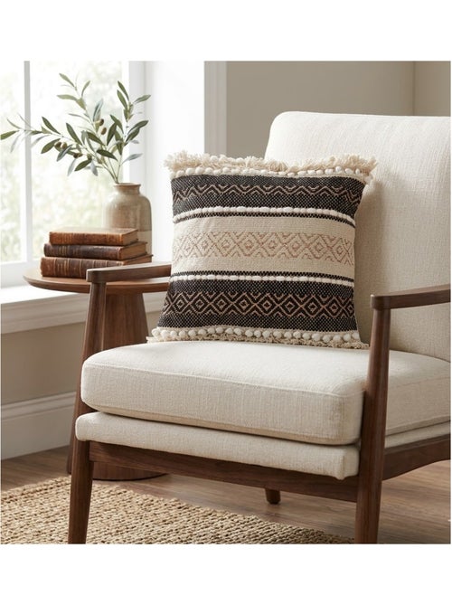 Coussin a franges Mirage - Kiabi Coussin a franges Mirage - Kiabi