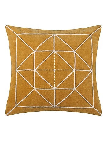 Coussin à motif corde