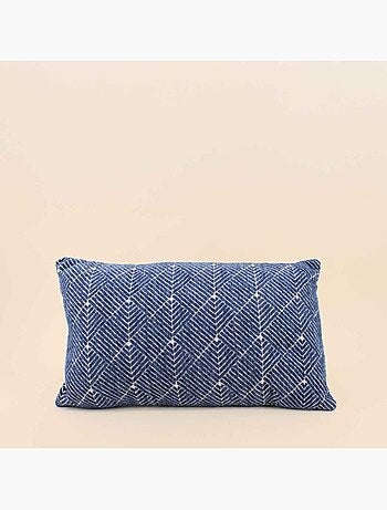 Coussin à motifs géométriques 30x50cm