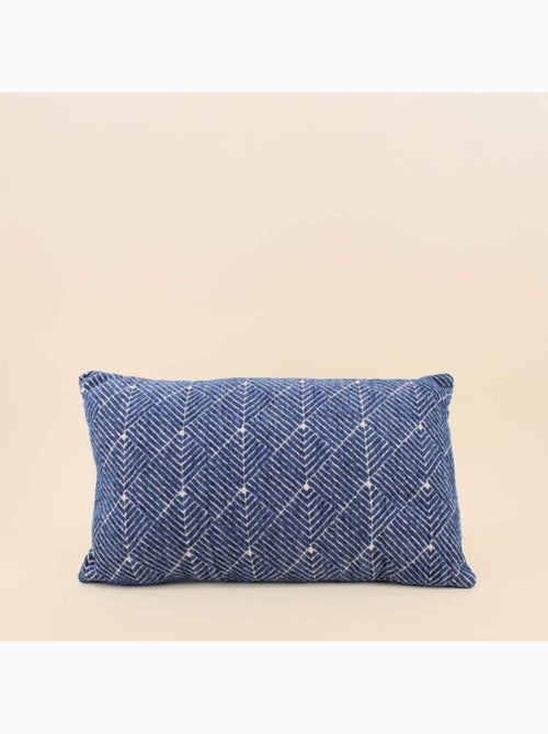 Coussin à motifs géométriques 30x50cm - Kiabi