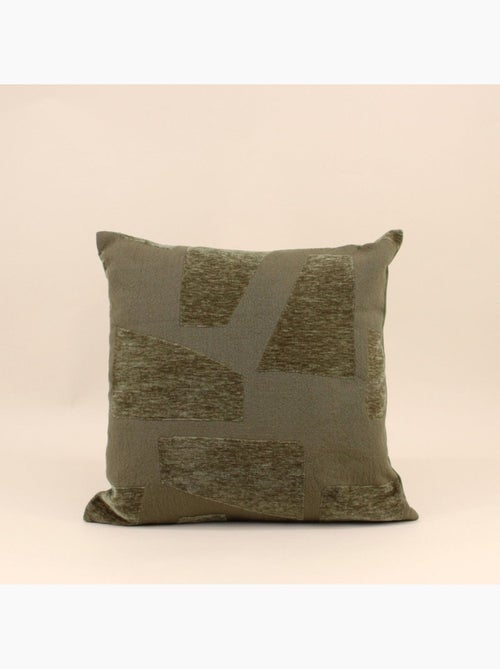 Coussin à motifs kaki 40x40cm - Kiabi