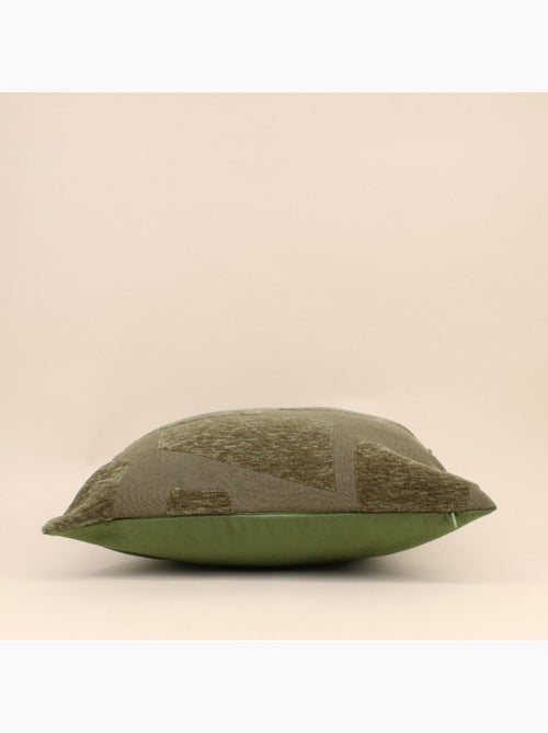 Coussin à motifs kaki 40x40cm - Kiabi