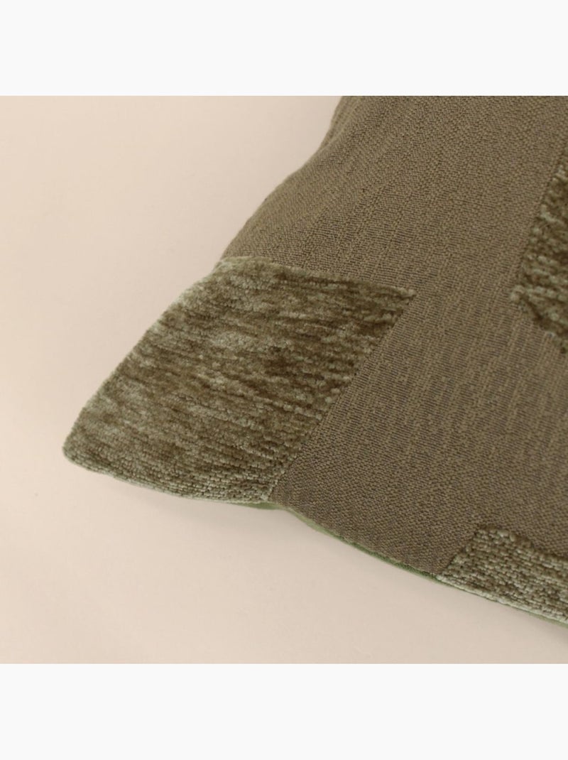 Coussin à motifs kaki 40x40cm Vert - Kiabi