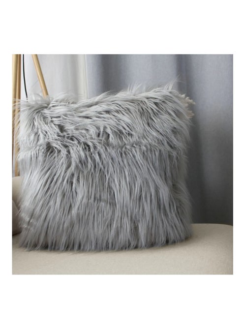 Coussin a poil Epicea - Kiabi