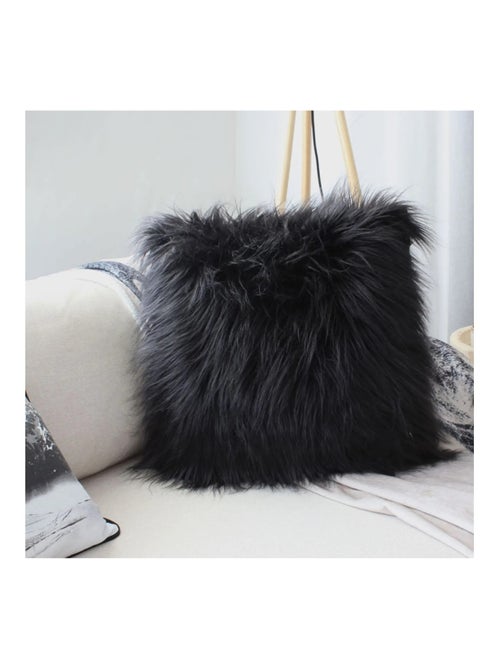 Coussin a poil Epicea - Kiabi