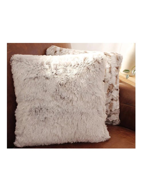 Coussin a poil synthetique Ours - Kiabi