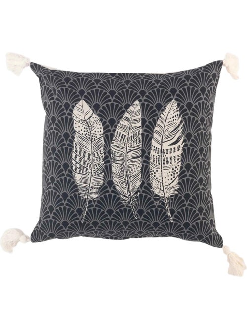 Coussin a pompons eternity - Kiabi Coussin a pompons eternity - Kiabi