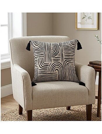 Coussin a pompons Pandora