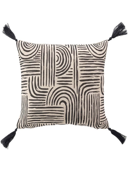Coussin a pompons Pandora - Kiabi