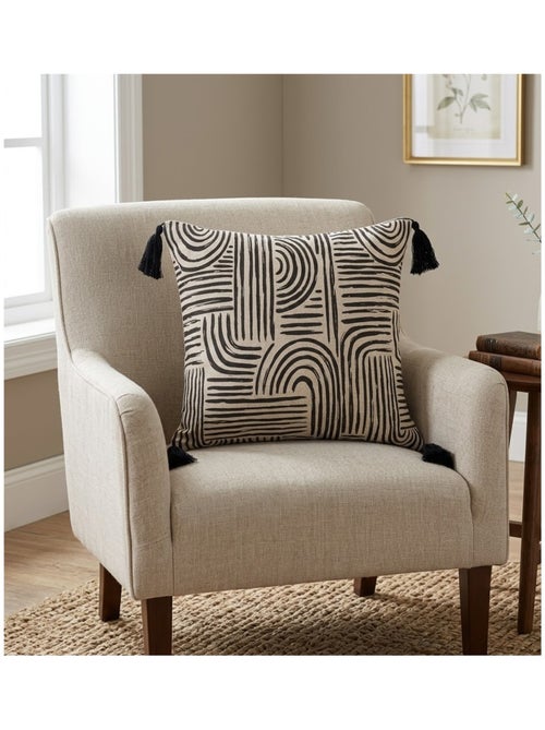 Coussin a pompons Pandora - Kiabi