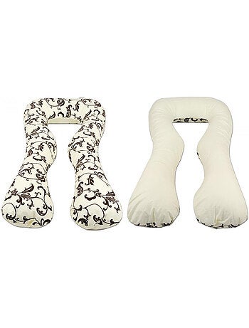 Coussin à usages multiples dessin floral clair ?