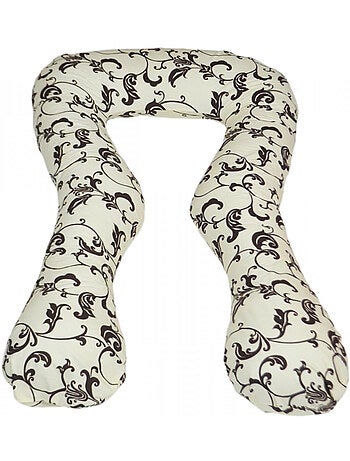 Coussin à usages multiples dessin floral clair
