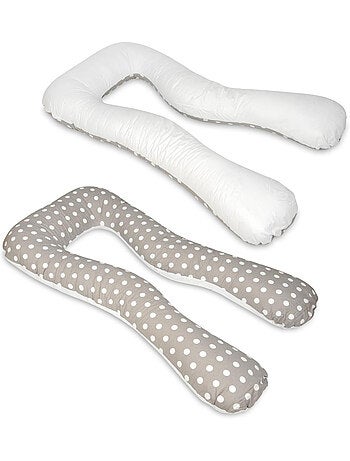 Coussin à usages multiples pois sur fond –