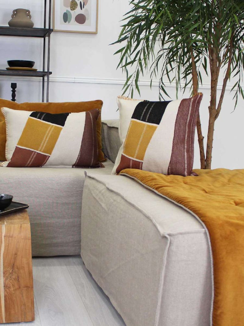 Coussin Amandine Ecru - Kiabi