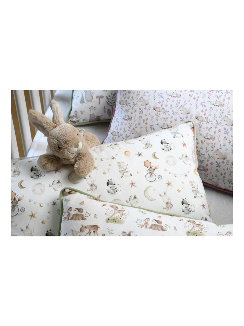 Coussin Animaux du cirque Beige - Kiabi