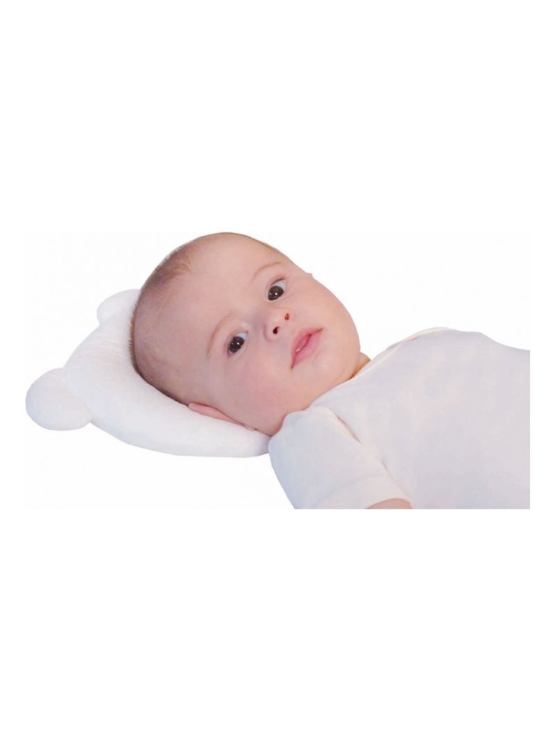 Coussin anti-tête plate P'tit panda Blanc - Kiabi