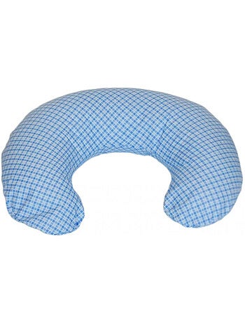 Coussin appui tête à carreaux