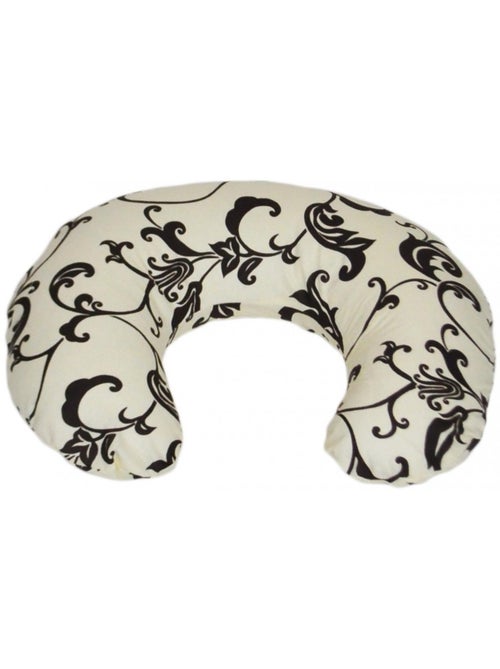 Coussin appui tête dessin floral clair - Kiabi