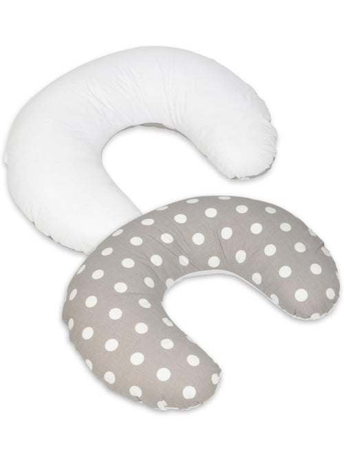 Coussin appui tête pois sur fond  - Kiabi