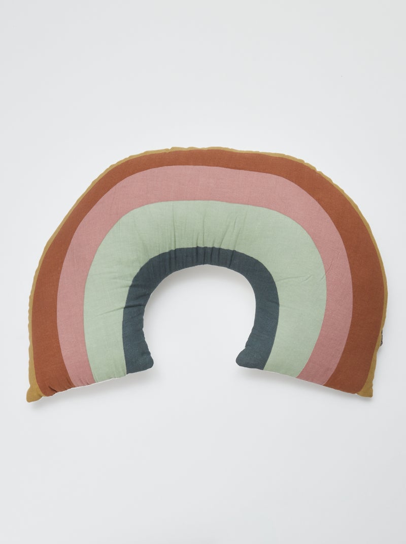 Coussin arc-en-ciel - Kiabi Home Multicolor - Kiabi