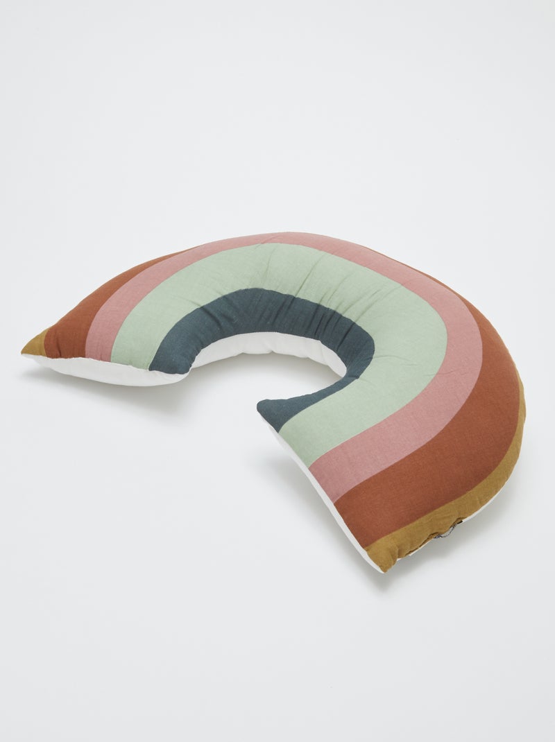 Coussin arc-en-ciel - Kiabi Home Multicolor - Kiabi