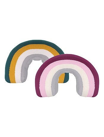 Coussin Arc-en-Ciel en coton