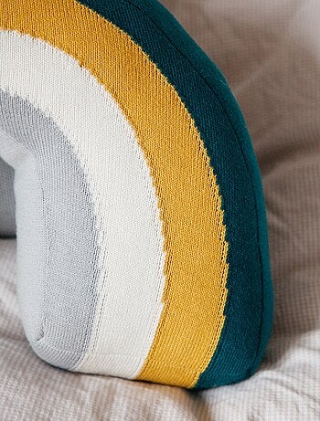 Coussin Arc-en-Ciel en coton