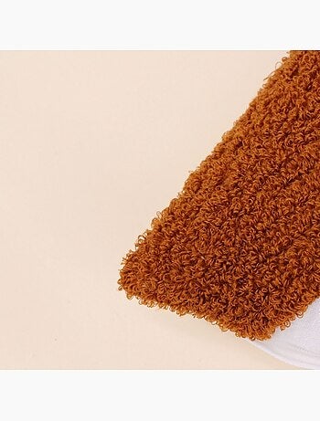 Coussin aspect bouclette, motif fantaisie - AFIBEL