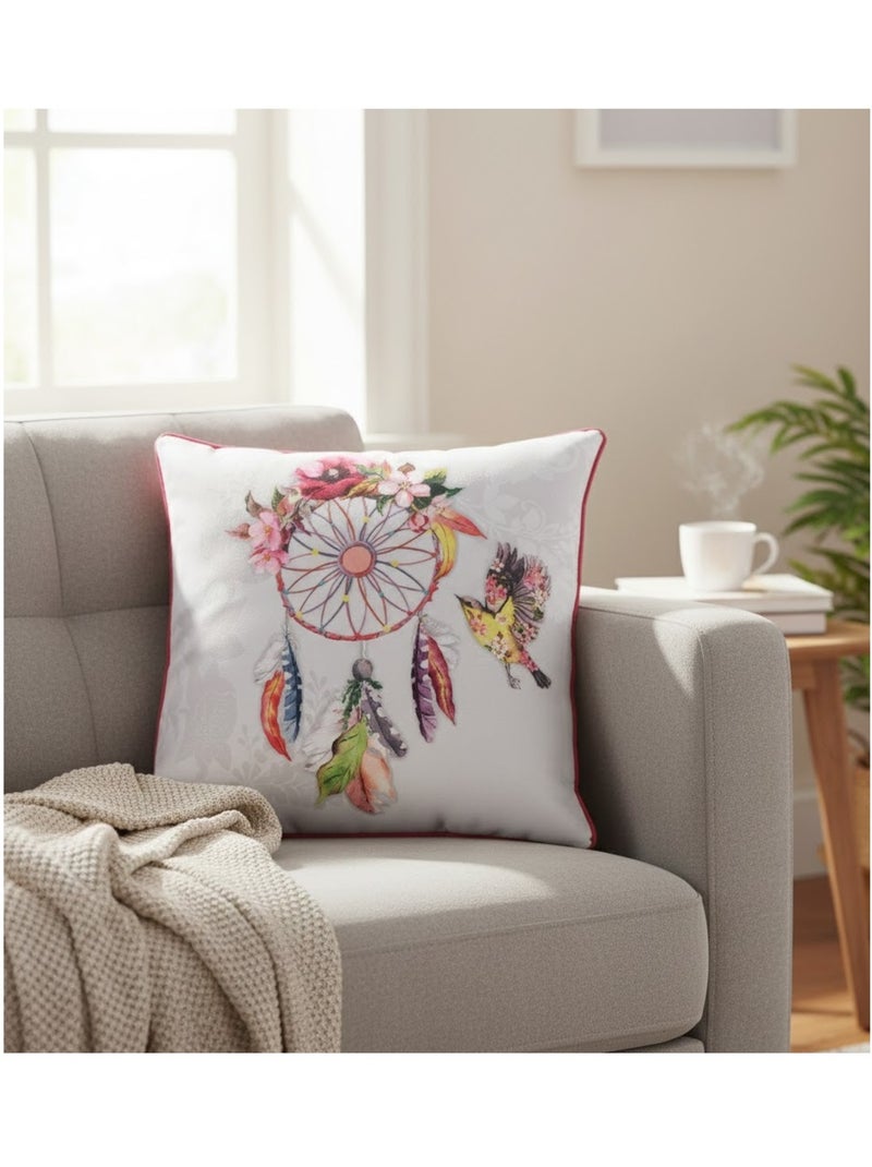 Coussin Attrape rêves Bohemia Blanc - Kiabi
