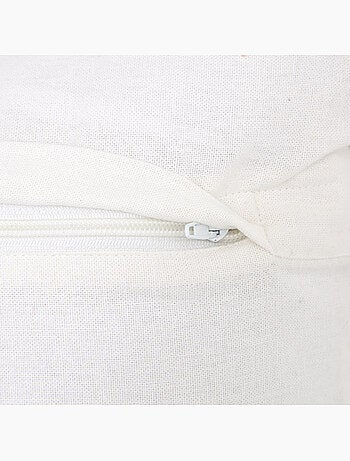 Coussin avec broderies coquillages OCEANIA