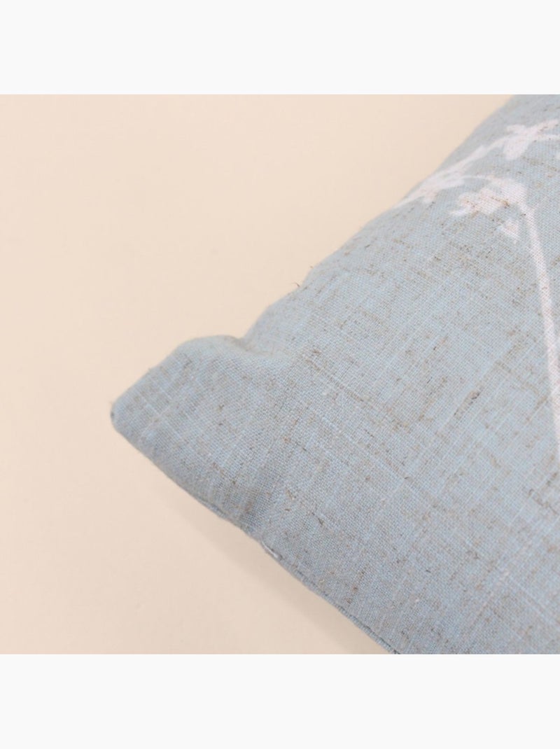 Coussin avec lin imprimé nature verte 40x40cm Vert - Kiabi