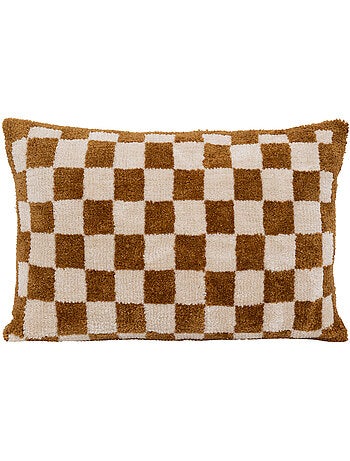 Coussin avec motif tufté ITHA