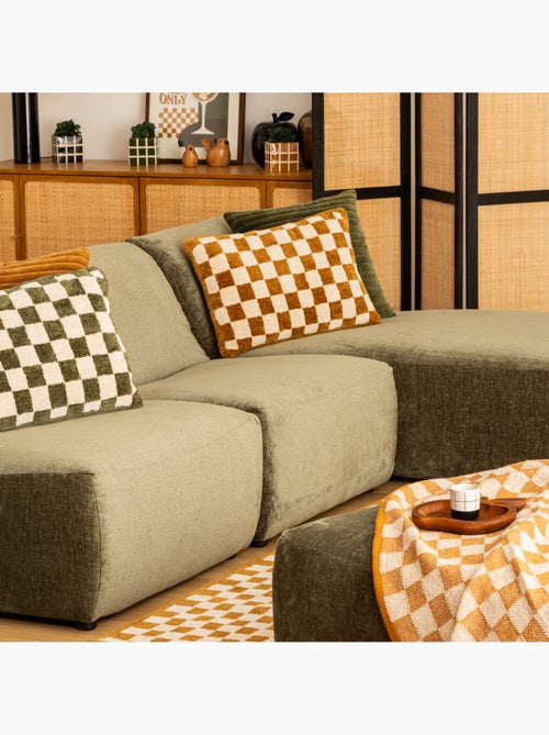 Coussin avec motif tufté ITHA - Kiabi Coussin avec motif tufté ITHA - Kiabi