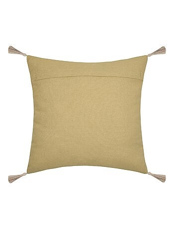 Coussin avec motifs palmier