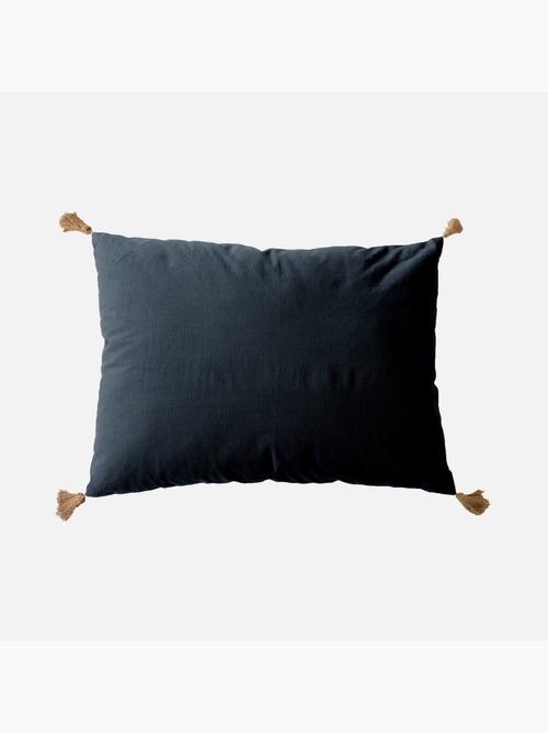Coussin avec pompons en jute - Kiabi Coussin avec pompons en jute - Kiabi