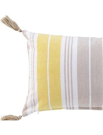 Coussin avec pompons Nature Line
