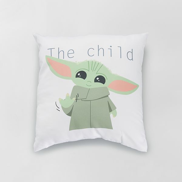 Coussin Baby Yoda Star Wars Null Blanc Kiabi 6 00