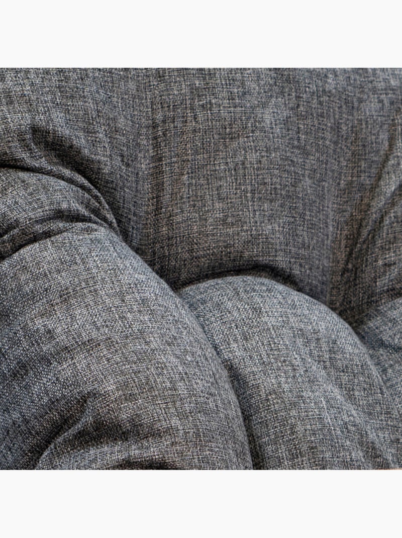 Coussin bain de soleil 185 x 60 x 15 cm Gris - Kiabi