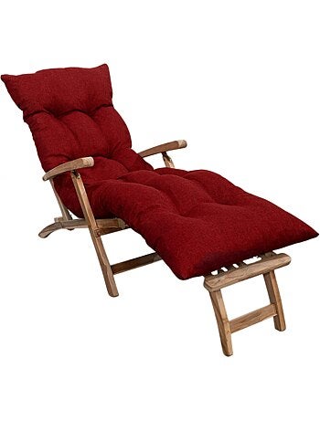 Coussin bain de soleil 185 x 60 x 15 cm