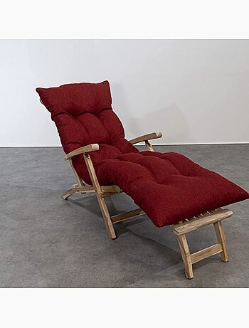 Coussin bain de soleil 185 x 60 x 15 cm