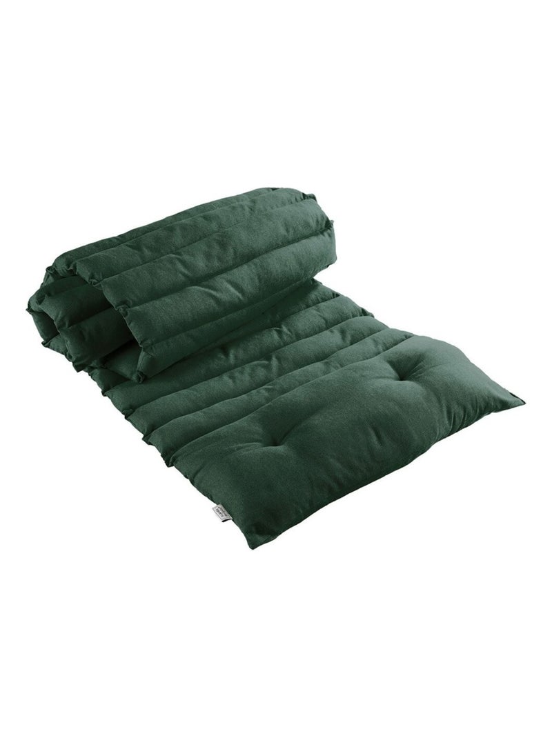 Coussin bain de soleil Pacifique émeraude 60x180 cm Vert - Kiabi