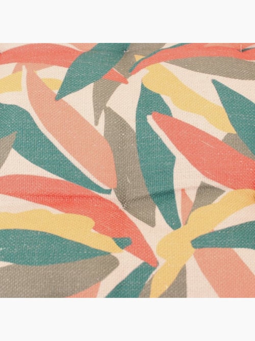Coussin banc effet lin déperlant & anti-uv imprimé coloré 120x40cm - Kiabi