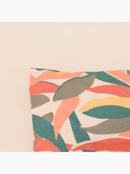 Coussin banc effet lin déperlant & anti-uv imprimé coloré 120x40cm - Kiabi
