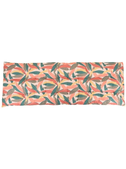 Coussin banc effet lin déperlant & anti-uv imprimé coloré 120x40cm - Kiabi